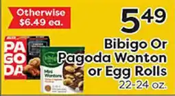Rich's Fresh Market Bibigo Or Pagoda Wonton or Egg Rolls offer