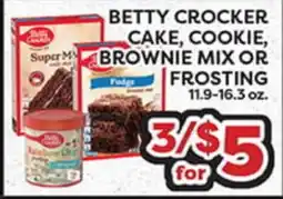 Torres Supermercado BETTY CROCKER CAKE, COOKIE, BROWNIE MIX OR FROSTING offer