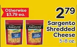 Rich's Fresh Market Sargento Shredded Cheese offer