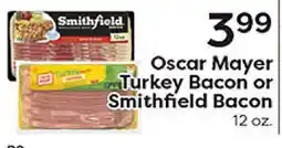 Rich's Fresh Market Oscar Mayer Turkey Bacon or Smithfield Bacon offer