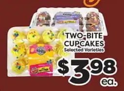 Torres Supermercado TWO-BITE CUPCAKES offer