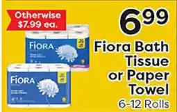 Rich's Fresh Market Fiora Bath Tissue or Paper Towel offer