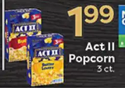 Rich's Fresh Market Act II Popcorn offer