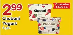 Rich's Fresh Market Chobani Yogurt offer