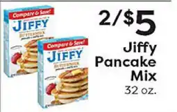 Rich's Fresh Market Jiffy Pancake Mix offer