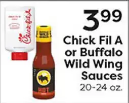 Rich's Fresh Market Chick Fil A or Buffalo Wild Wing Sauces offer