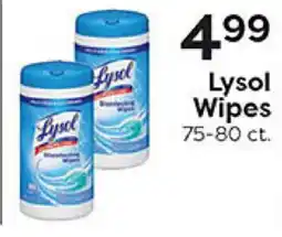 Rich's Fresh Market Lysol Wipes offer