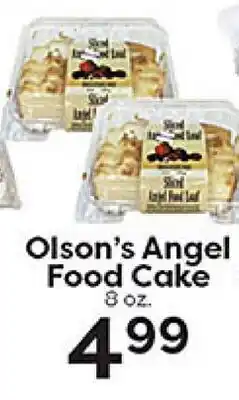 Rich's Fresh Market Olson's Angel Food Cake offer