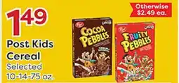 Rich's Fresh Market Post Kids Cereal offer