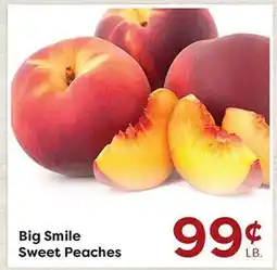 Rich's Fresh Market Big Smile Sweet Peaches offer