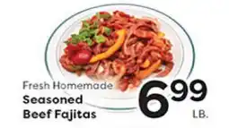 Rich's Fresh Market Fresh Homemade Seasoned Beef Fajitas offer
