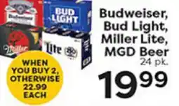 Rich's Fresh Market Budweiser, Bud Light, Miller Lite, MGD Beer offer