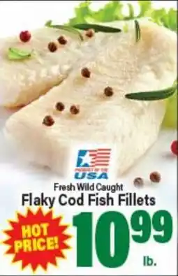 Angelo Caputo's Fresh Market Fresh Wild Caught Flaky Cod Fish Fillets offer