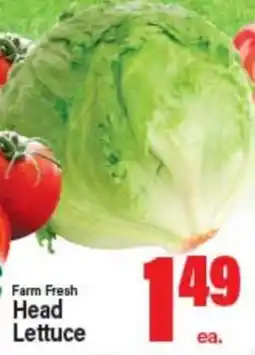 Angelo Caputo's Fresh Market Farm Fresh Head Lettuce offer