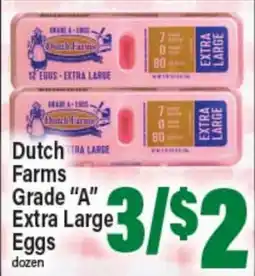 Angelo Caputo's Fresh Market Dutch Farms Grade A Extra Large Eggs offer