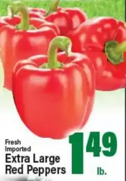 Angelo Caputo's Fresh Market Fresh Imported Extra Large Red Peppers offer