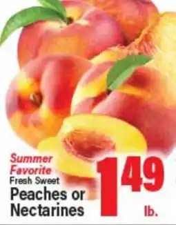 Angelo Caputo's Fresh Market Fresh Sweet Peaches or Nectarines offer