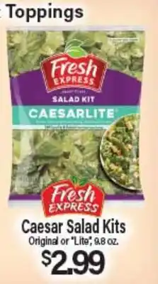 Angelo Caputo's Fresh Market Caesar Salad Kits offer