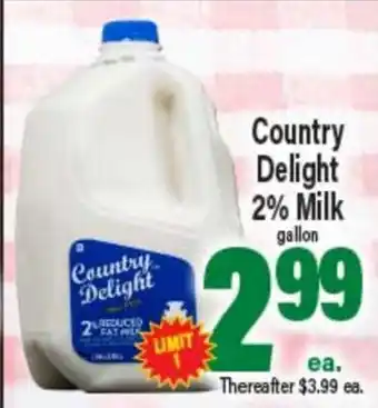 Angelo Caputo's Fresh Market Country Delight 2% Milk offer