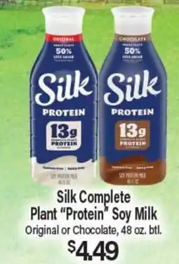 Angelo Caputo's Fresh Market Silk Complete Plant Protein Soy Milk offer