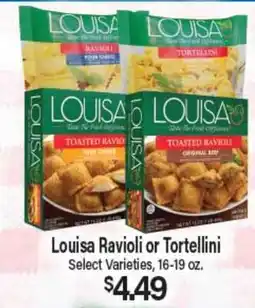 Angelo Caputo's Fresh Market Louisa Ravioli or Tortellini offer