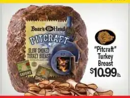 Angelo Caputo's Fresh Market Boar's Head PITCRAFT SLOW SMOKED TURKEY BREAST offer
