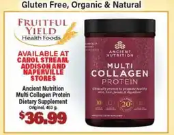 Angelo Caputo's Fresh Market Ancient Nutrition Multi Collagen Protein offer
