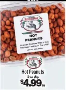 Angelo Caputo's Fresh Market La Bella Romana Hot Peanuts offer