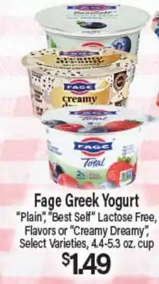 Angelo Caputo's Fresh Market Fage Greek Yogurt offer