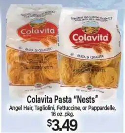 Angelo Caputo's Fresh Market Colavita Pasta Nests offer