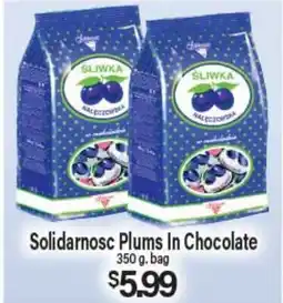 Angelo Caputo's Fresh Market Solidarnosc Plums In Chocolate offer