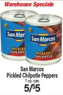 Angelo Caputo's Fresh Market San Marcos Pickled Chilpotle Peppers offer