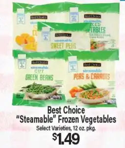 Angelo Caputo's Fresh Market Best Choice Steamable Frozen Vegetables offer