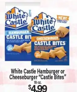 Angelo Caputo's Fresh Market White Castle Hamburger or Cheeseburger Castle Bites offer