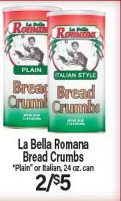 Angelo Caputo's Fresh Market La Bella Romana Bread Crumbs offer