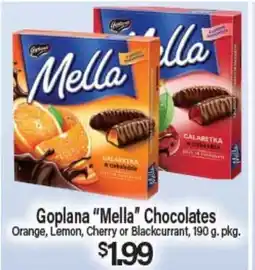 Angelo Caputo's Fresh Market Goplana Mella Chocolates offer