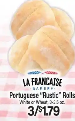 Angelo Caputo's Fresh Market LA FRANCAISE BAKERY Portuguese Rustic Rolls offer