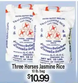 Angelo Caputo's Fresh Market Three Horses Jasmine Rice offer