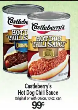 Angelo Caputo's Fresh Market Castleberry's Hot Dog Chili Sauce offer