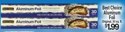 Angelo Caputo's Fresh Market Best Choice Aluminum Foil offer