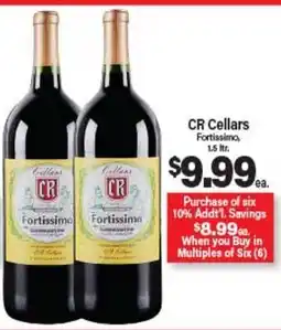 Angelo Caputo's Fresh Market CR Cellars Fortissimo offer