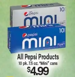 Angelo Caputo's Fresh Market All Pepsi Products offer