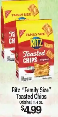 Angelo Caputo's Fresh Market Ritz Family Size Toasted Chips offer