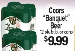 Angelo Caputo's Fresh Market Coors Banquet Beer offer