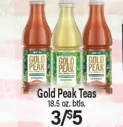 Angelo Caputo's Fresh Market Gold Peak Teas offer