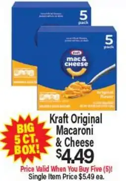 Angelo Caputo's Fresh Market Kraft Original Macaroni & Cheese offer