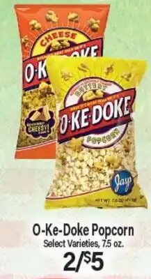 Angelo Caputo's Fresh Market O-Ke-Doke Popcorn offer