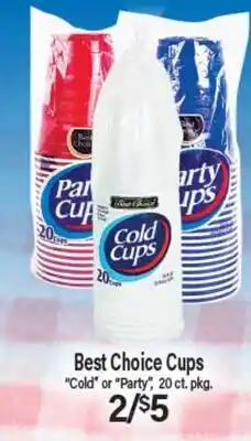 Angelo Caputo's Fresh Market Best Choice Cups offer