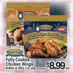 Angelo Caputo's Fresh Market Fully Cooked Chicken Wings offer