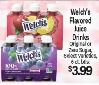 Angelo Caputo's Fresh Market Welch's Flavored Juice Drinks offer